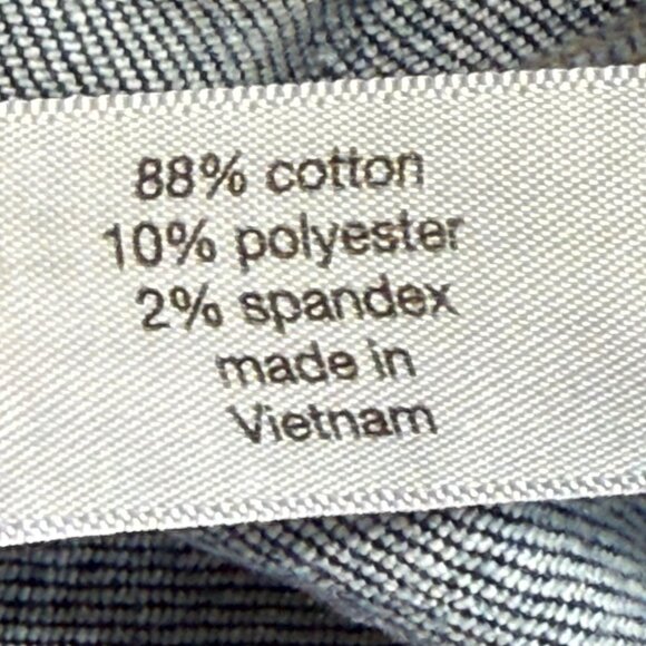 Lane Bryant Women's Mid Rise Straight Crop Denim Jeans Plus Sz 26 Flex Waistband - Picture 7 of 11